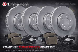 Zimmermann Break Kit - Solid Discs & Pads for Front and Rear