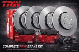 TRW Break Kit - Solid Discs & Pads for Front and Rear